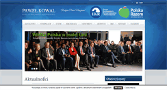 Desktop Screenshot of pawelkowal.pl